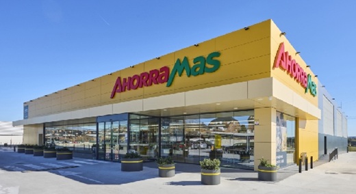 Fachada de una tienda Ahorramas. - Ahorramas.